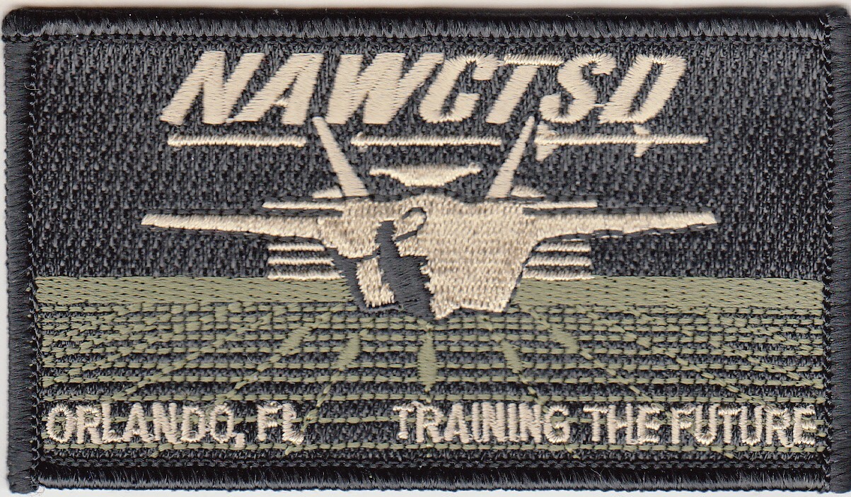 NAWCTSD TRAINING FOR THE FUTURE SHOULDER PATCH
