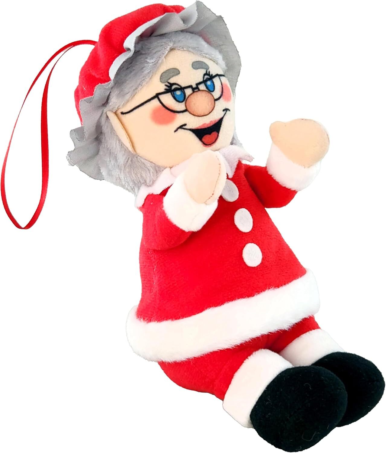 Farting Mrs. Santa Claus Ornament – Funny Christmas Gag Gift, Stocking Stuffer