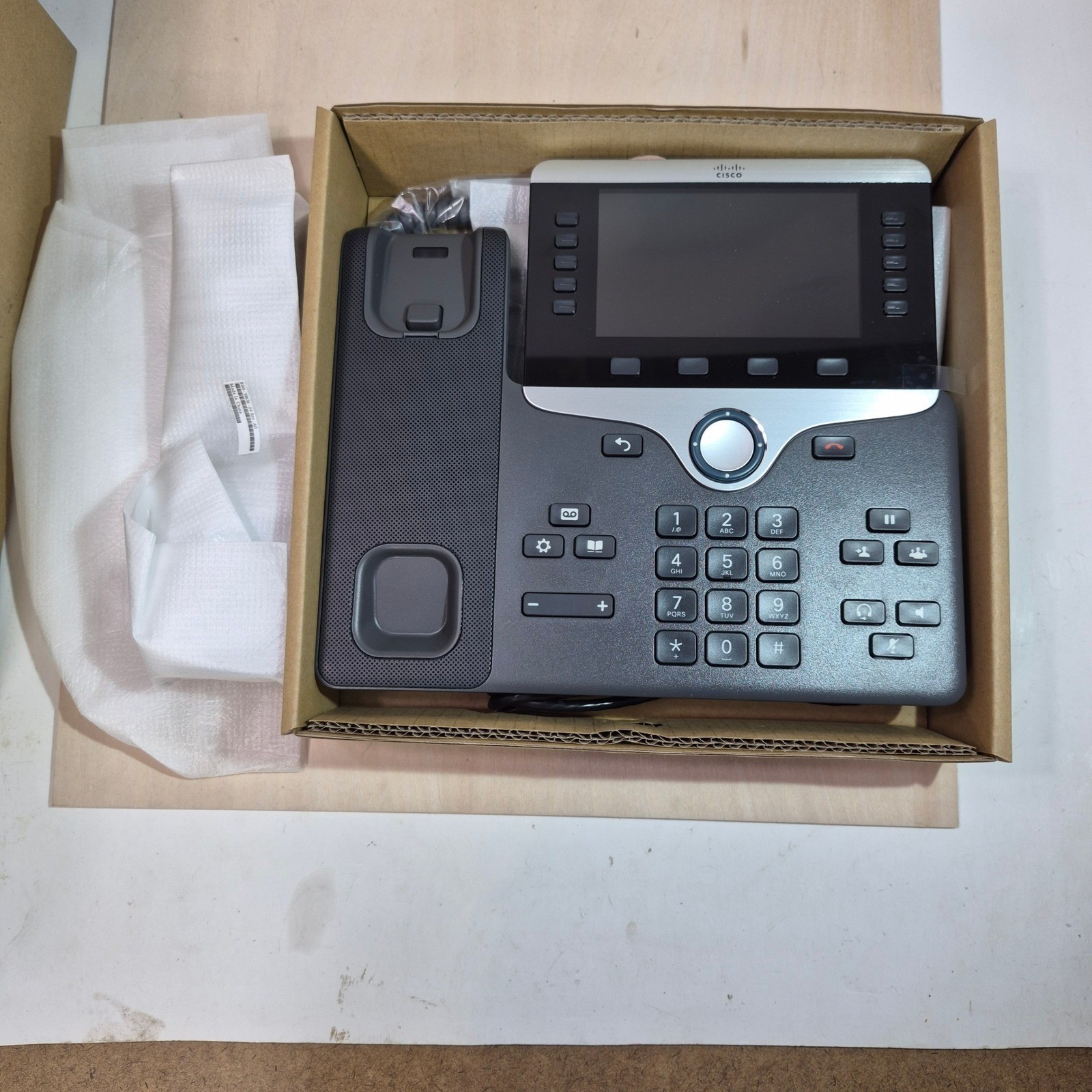 Cisco CP 8861 UC Phone IP Phone Color Screen Power over Ethernet