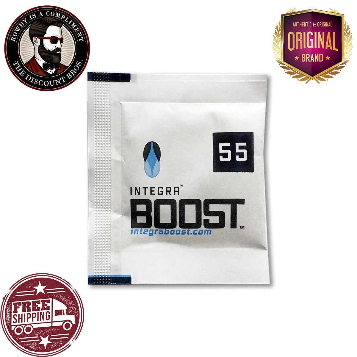Integra Boost RH 55% 4gram 2-way Humidor Bulk Multipack + Free Shipping!