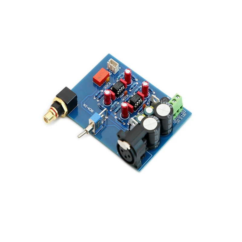 Balanced unbalanced input to balanced output board (mono)