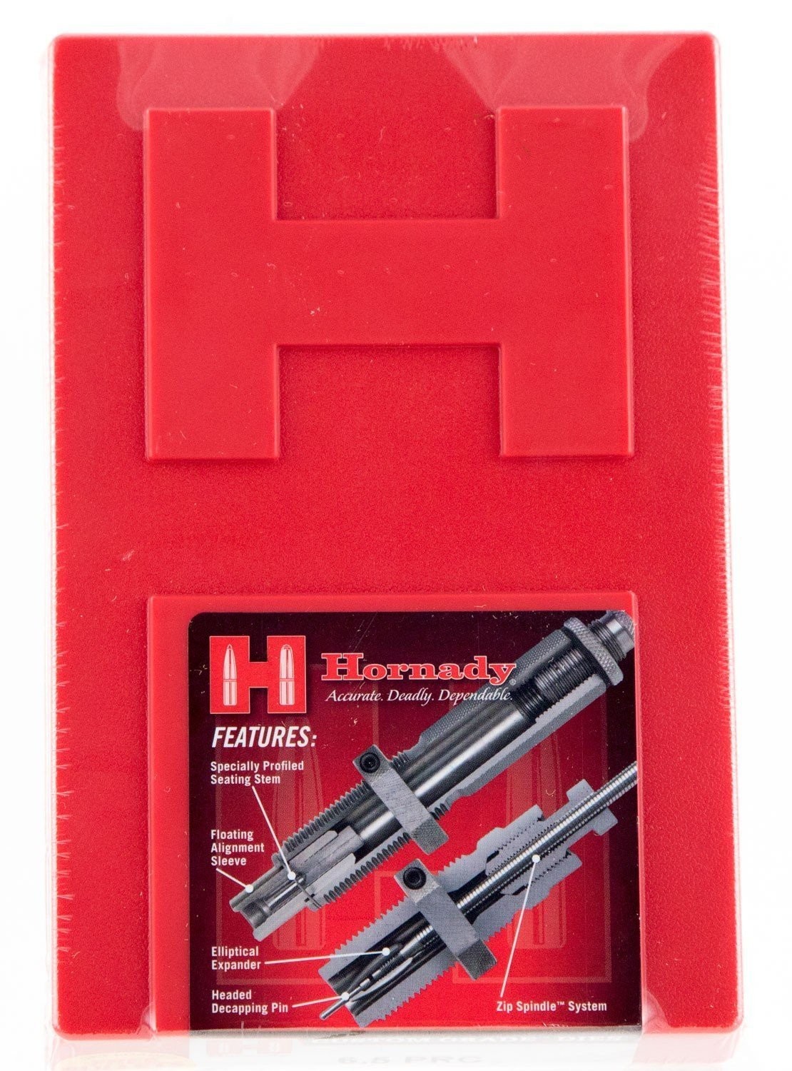Hornady Rifle Die Set For 22 Creedmoor 0.224 Bullet Diameter - 546217