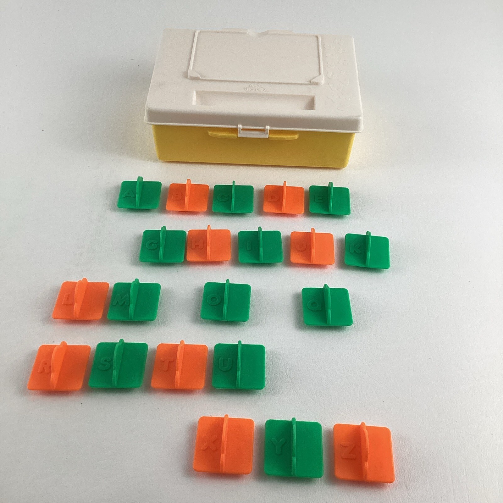 Play-Doh Sesame Street Alphabet Box Letter Molds Parts Vintage 1997 INCOMPLETE