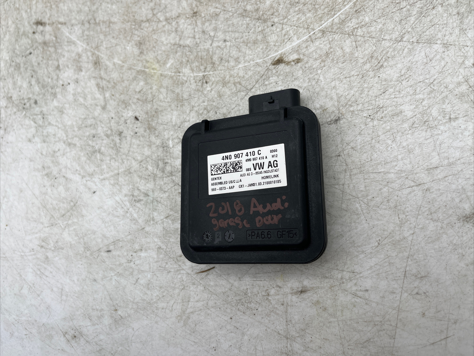 2018 2019 2020 Audi Volkswagen Garage Door Control Module
