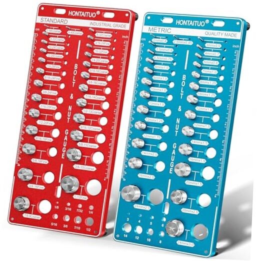 68 Nut and Bolt Thread Checker Standard and Metric,Bolt Size 68 Thread Checker