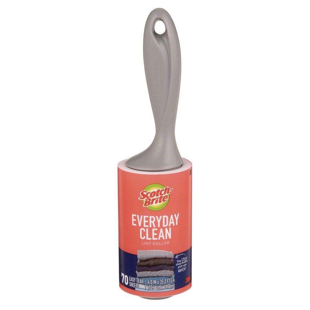 Scotch-Brite 836RS70 70 Sheets Lint Roller New