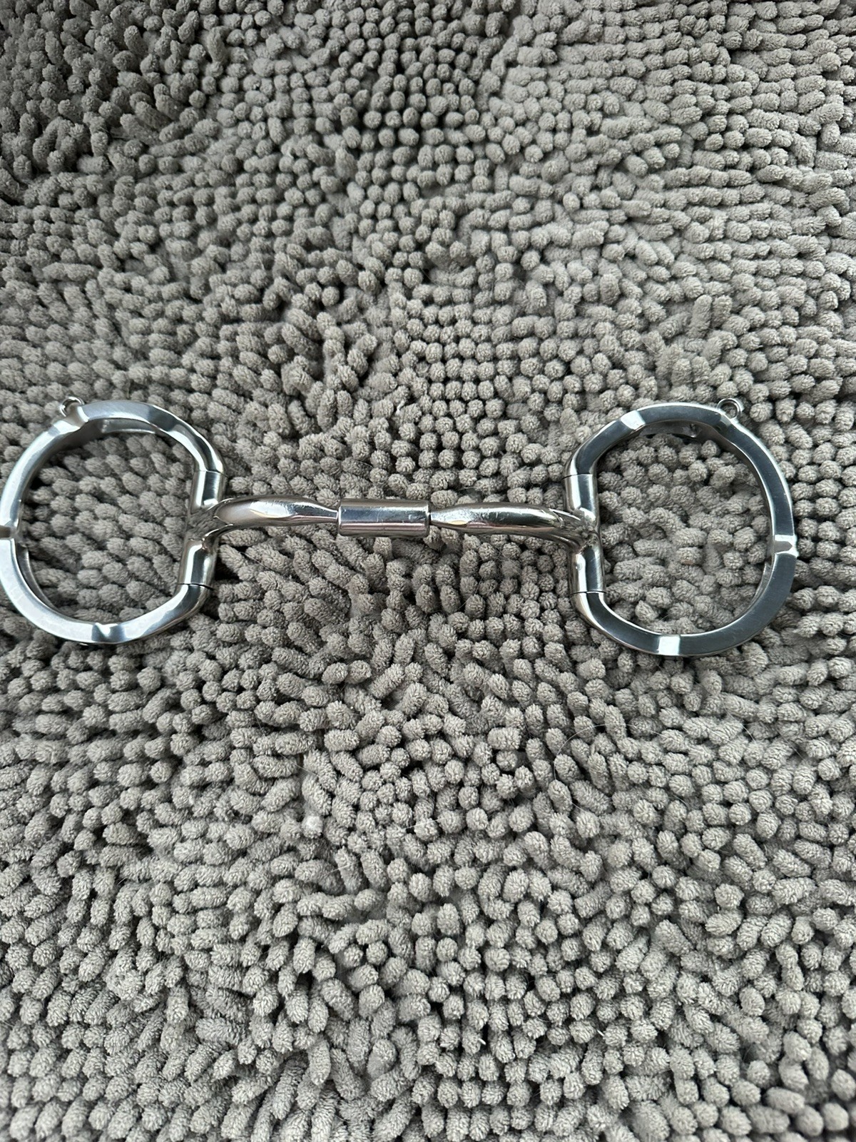 EUC Myler Toklat MB02 wide barrel comfort snaffle w/ hooks (slots) 5"
