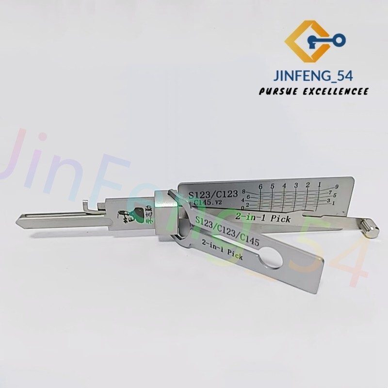 LiShi 2 in 1 Tool  S123/c123/c145 for 6 Pin Keyways