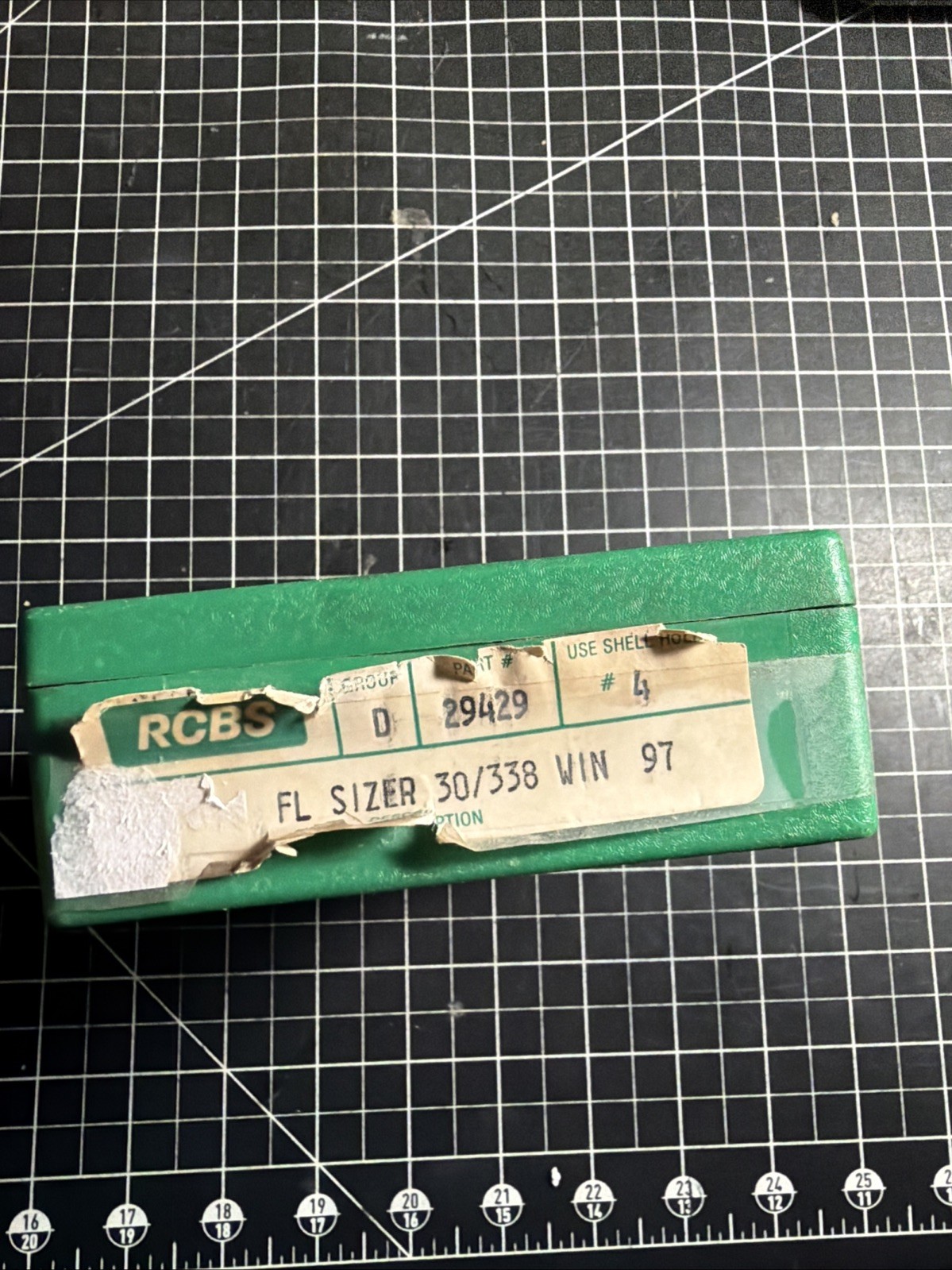 RCBS #29429 Rare FL Sizer single die 30/338 Win Custom made