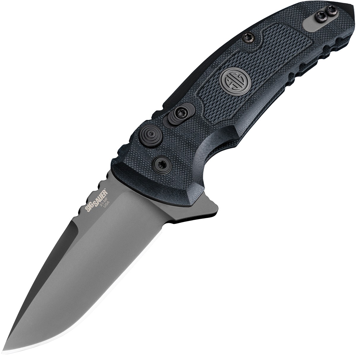 Hogue X1-MicroFlip Tactical Manual Flipper 2.75" Drop Point Blade Knife