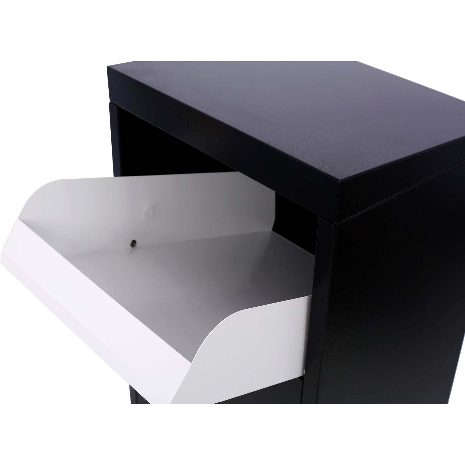 Package Delivery Boxes Galvanized Steel Parcel Mailbox w/Code Lock & Hardware