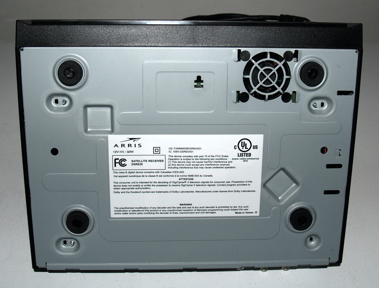 Shaw Direct Arris HDDSR600 SATELLITE RECEIVER Bundle