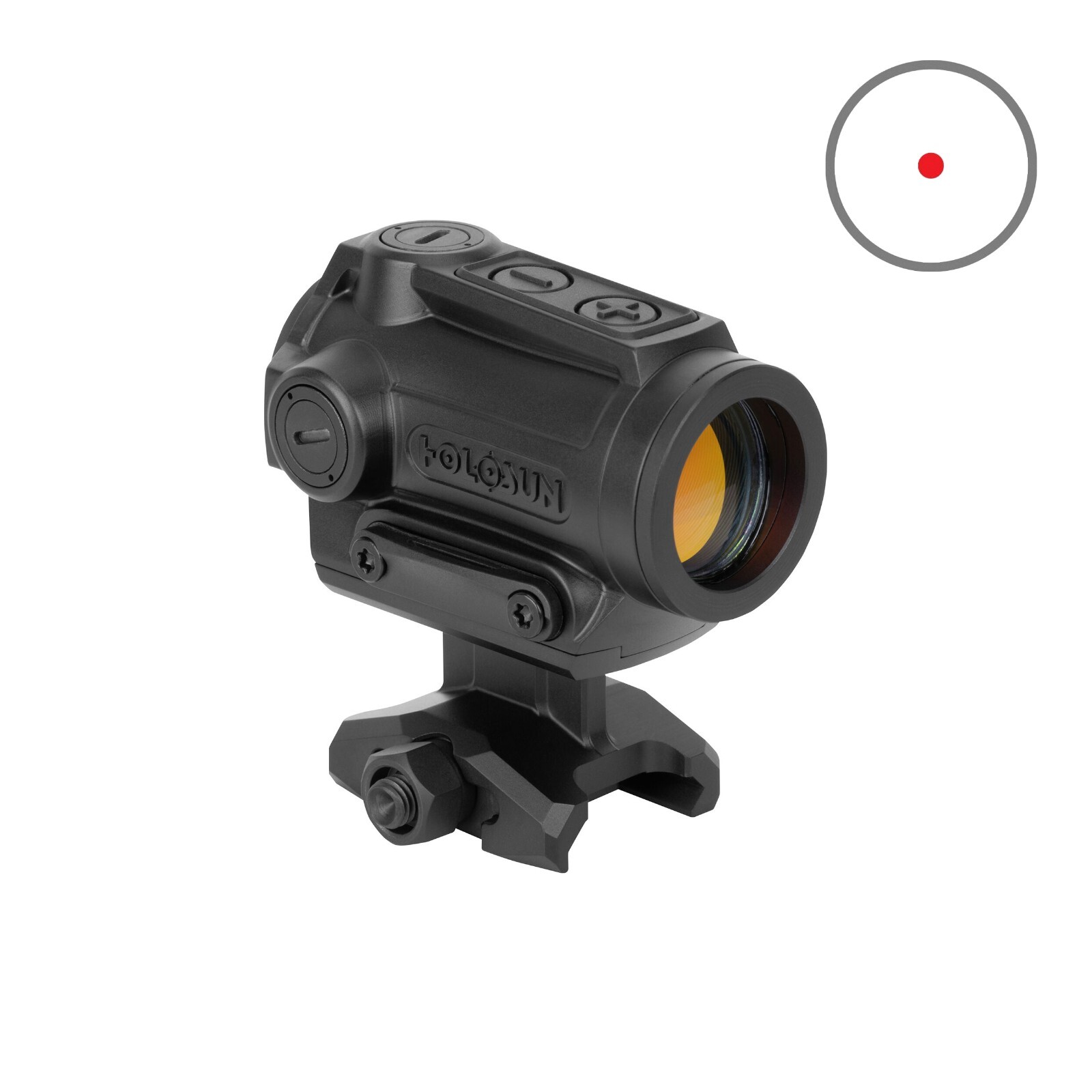 Holosun ARO Red Dot 2-MOA Dot 22MM Reflex Optic Dot Sight, Black - ARO-RD2