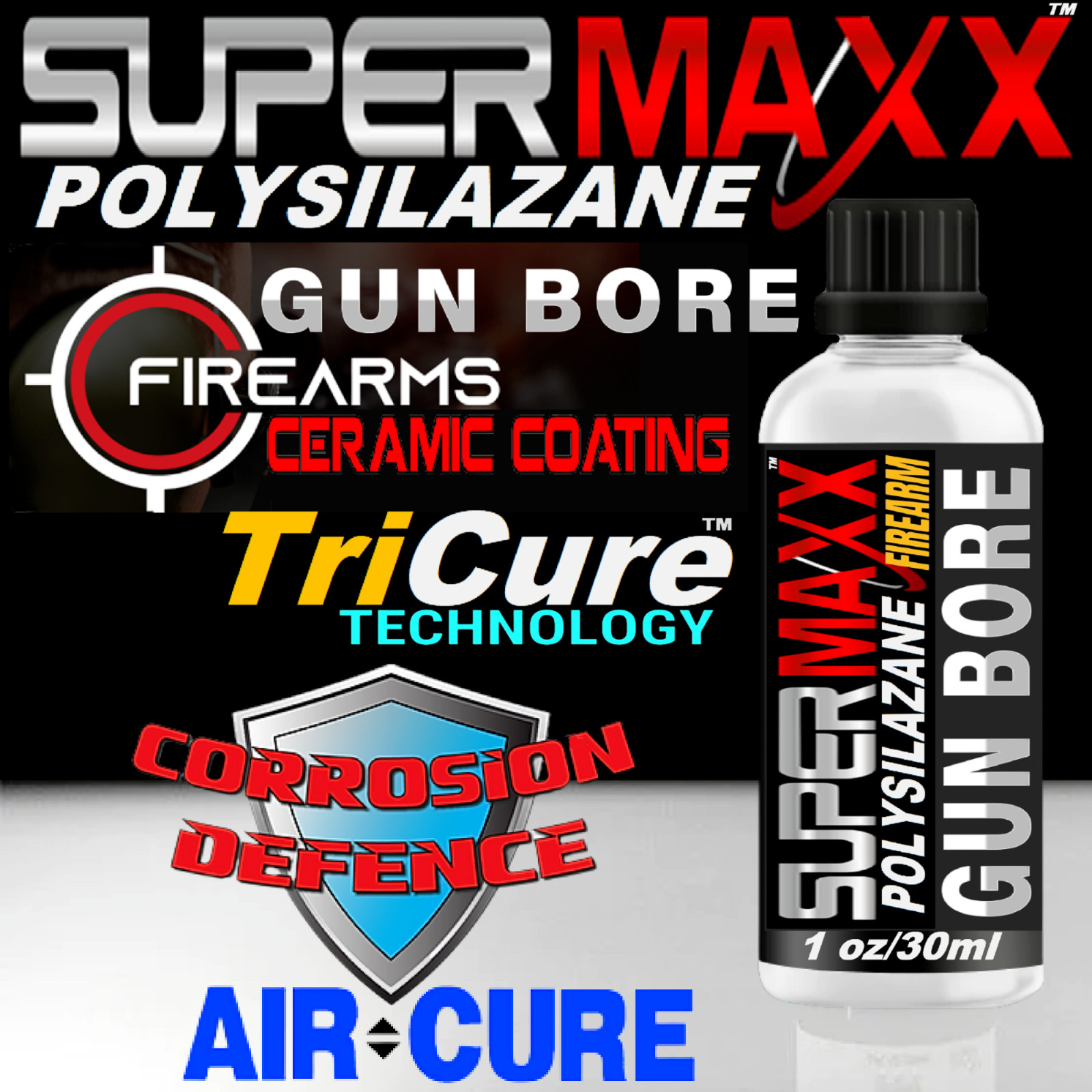GUN BORE CERAMIC COATING MIL-SPEC 'CORROSION' PROTECTION