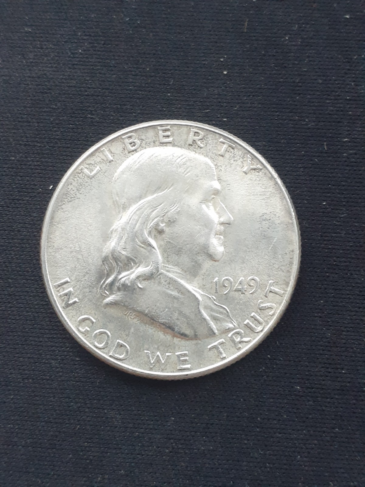 1949 P FRANKLIN HALF DOLLAR     UNC