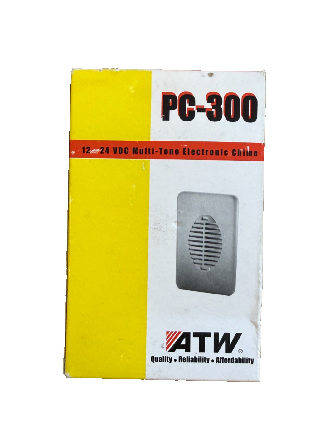 ATW Security PC-300 12 - 24 VDC Multi-Tone Electronic Chime