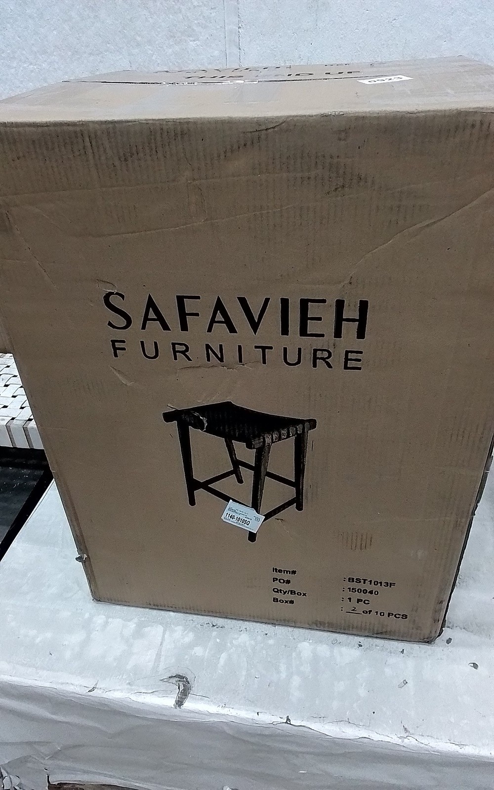 Safavieh ABREU RECTANGLE COUNTER STOOL, Reduced Price 2172771598 BST1013F