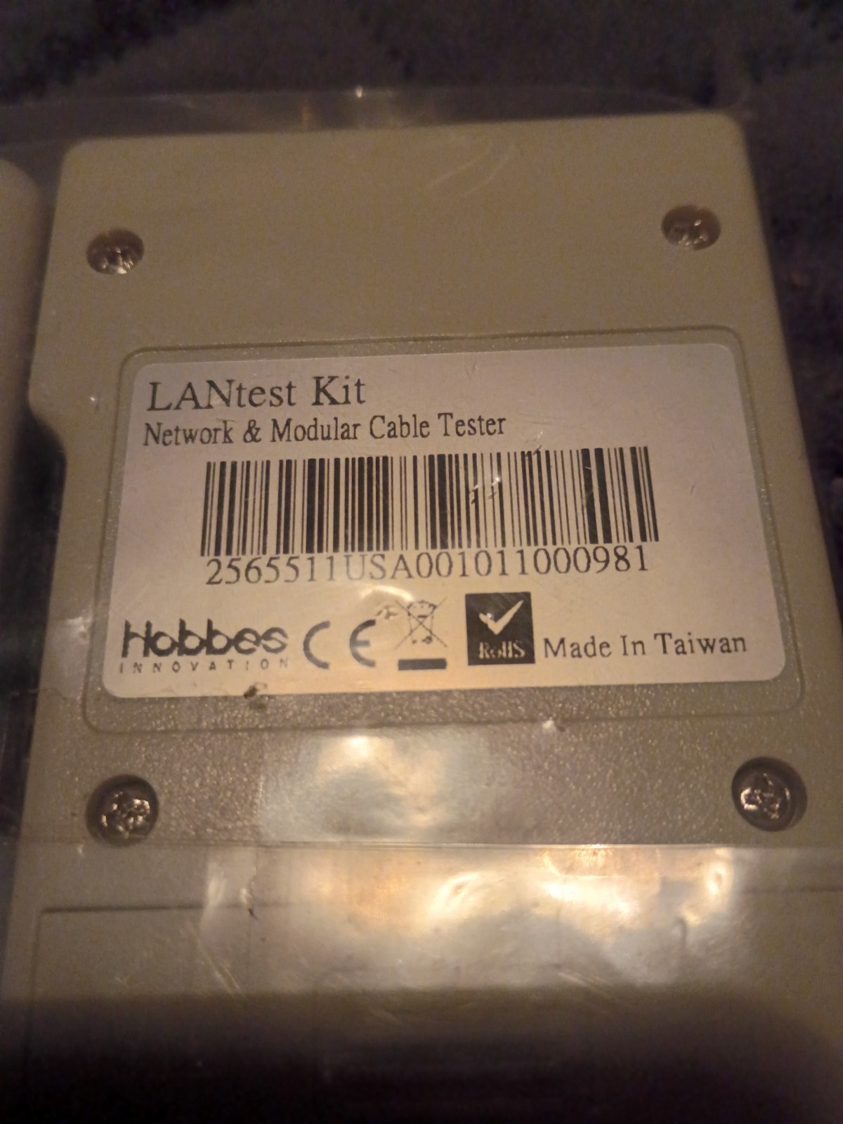 Hobbes Multi Network Modular Cable Tester LANtest With Remote Transmitter