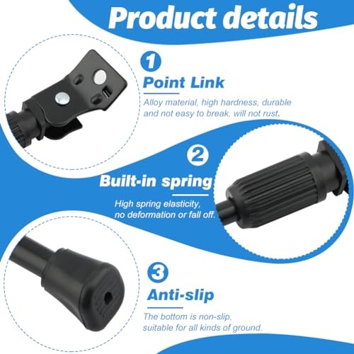 Bike Kickstand, Aluminum Alloy Bicycl-e Kickstand for 16 Inch Wheel Kickstand