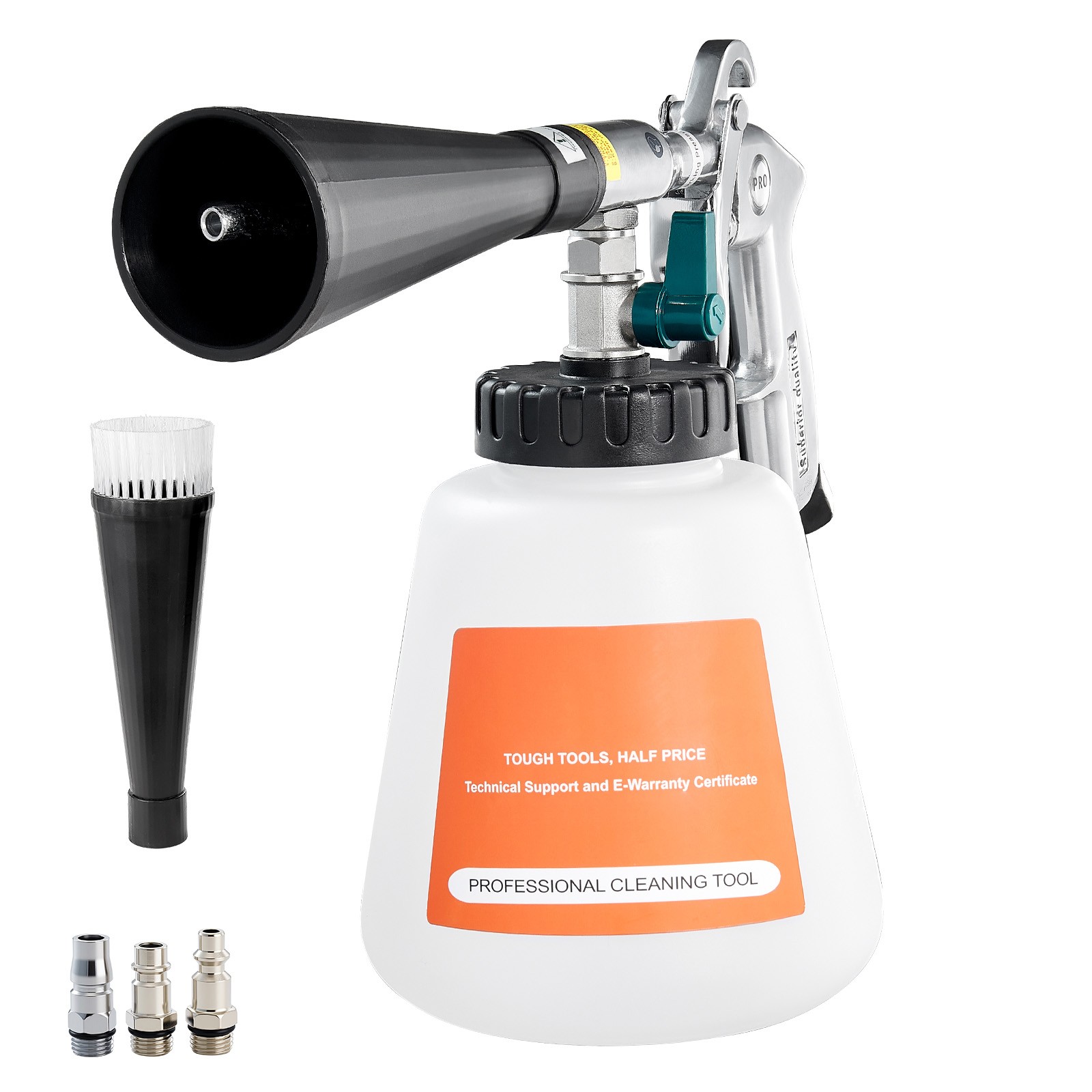 Uimoso Car Cleaning Gun 6-9.2Bar High-Pressure Air Blow Gun 1L Liquid Bottle