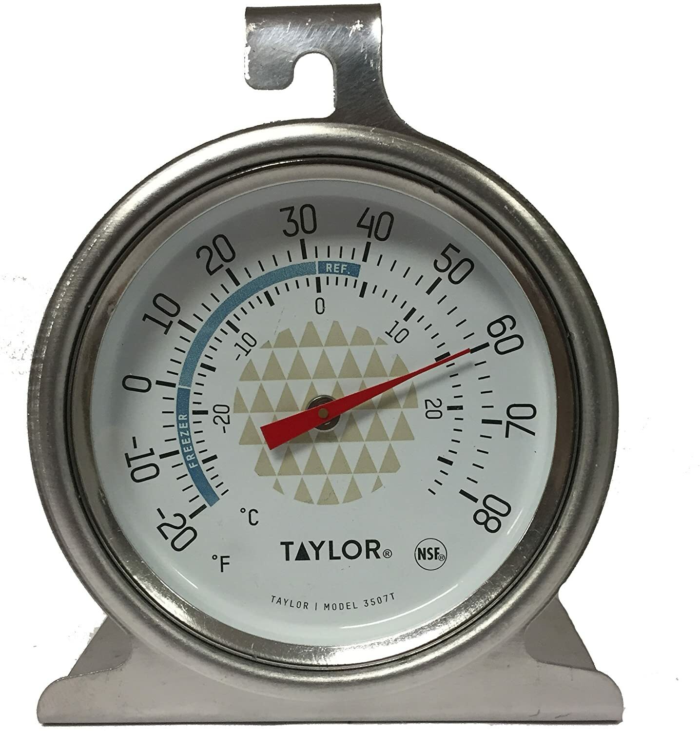 TAYLOR 3507 Tru Temp Refrigerator-Freezer Thermometer