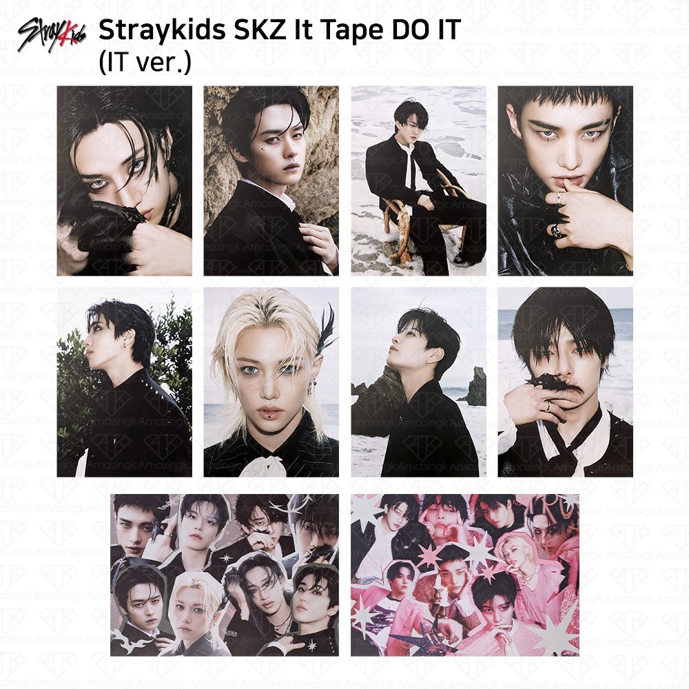 Stray Kids SKZ It Tape DO IT IT ver. Official Photoboard Group Collage Poster