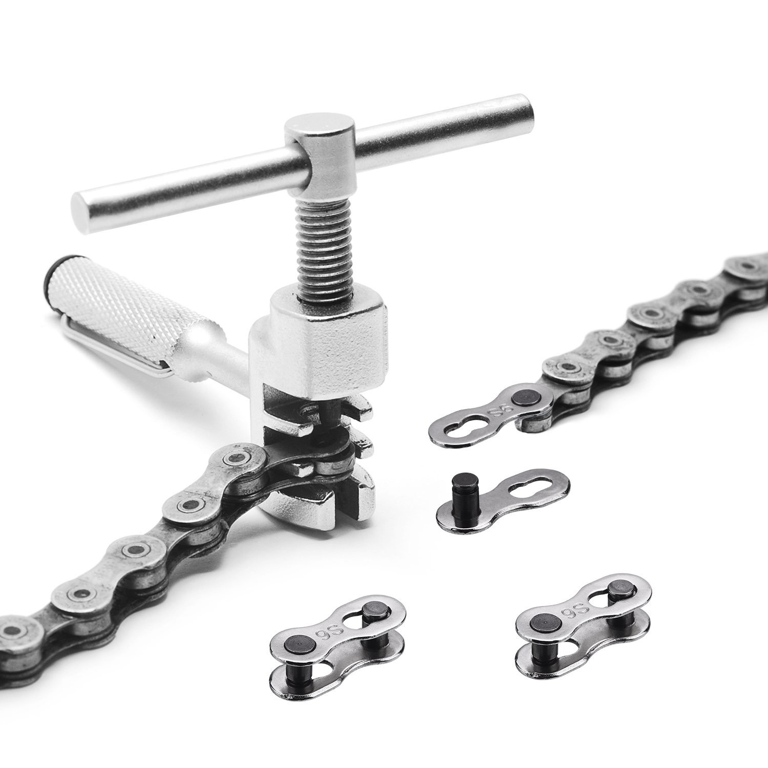 8 Pairs Bicycle Missing Link for 6 7 8 Speed Chain Master Link for Bicycle Chain