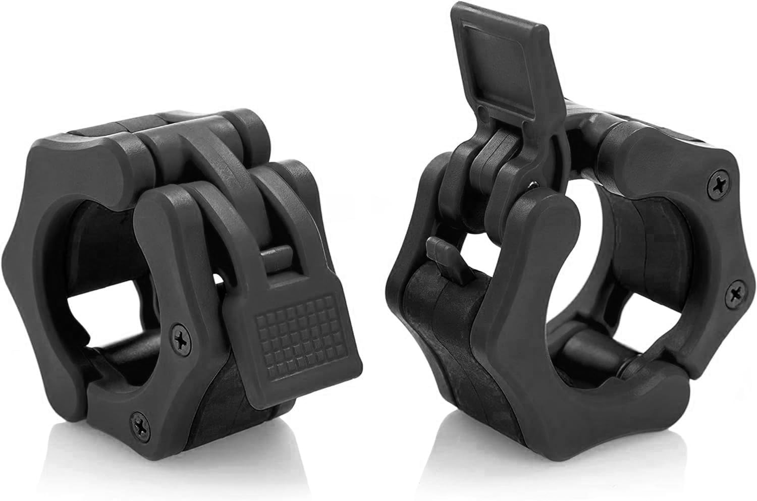Greententljs Olympic Barbell Collar 2 inch Quick Release Pair of Black