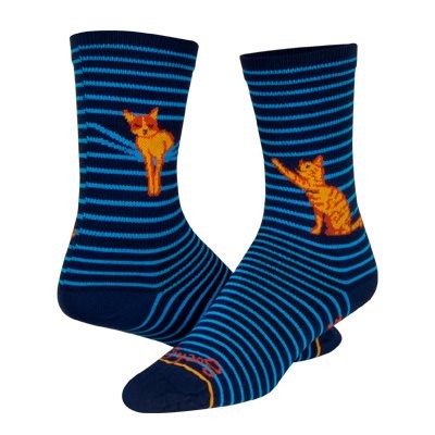 Socks - SockGuy - 6" Crew Peekaboo L/XL Cycling/Running NEW