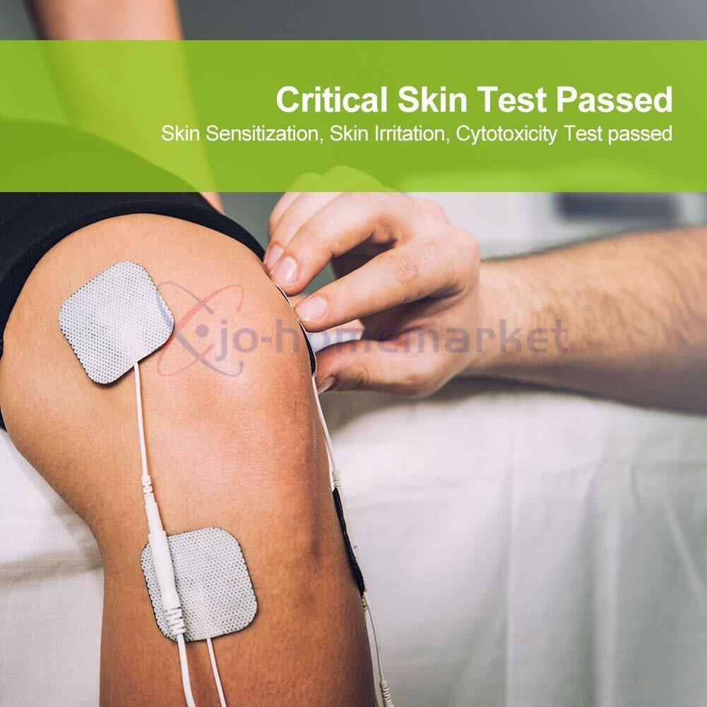 20-100PCS TENS Electrode Pads EMS Muscle Stimulator Replacement 2X2