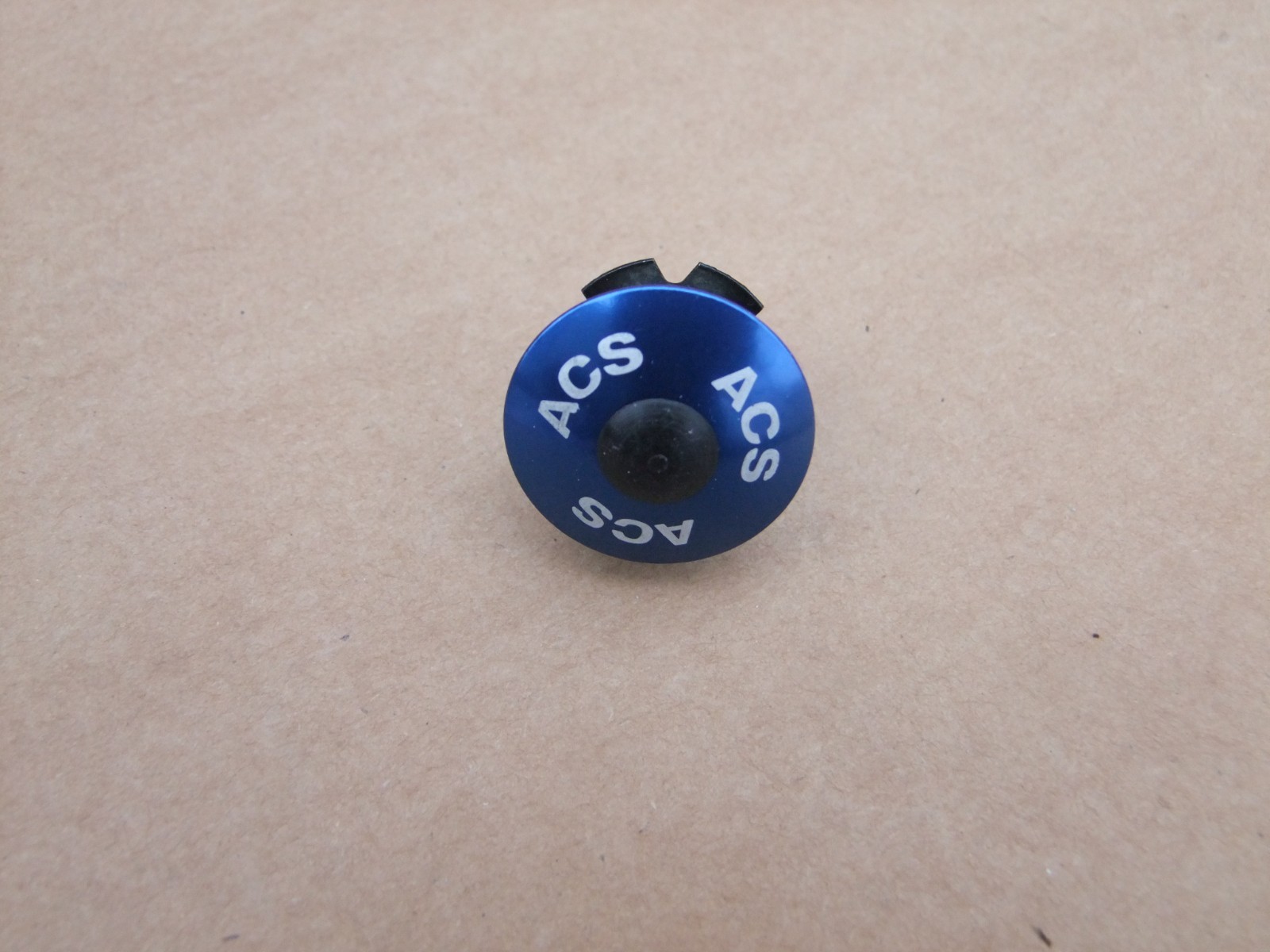 ACS Bolt 1-1/8" Double Star Fork Top Cap for BMX and Freestyle Bikes