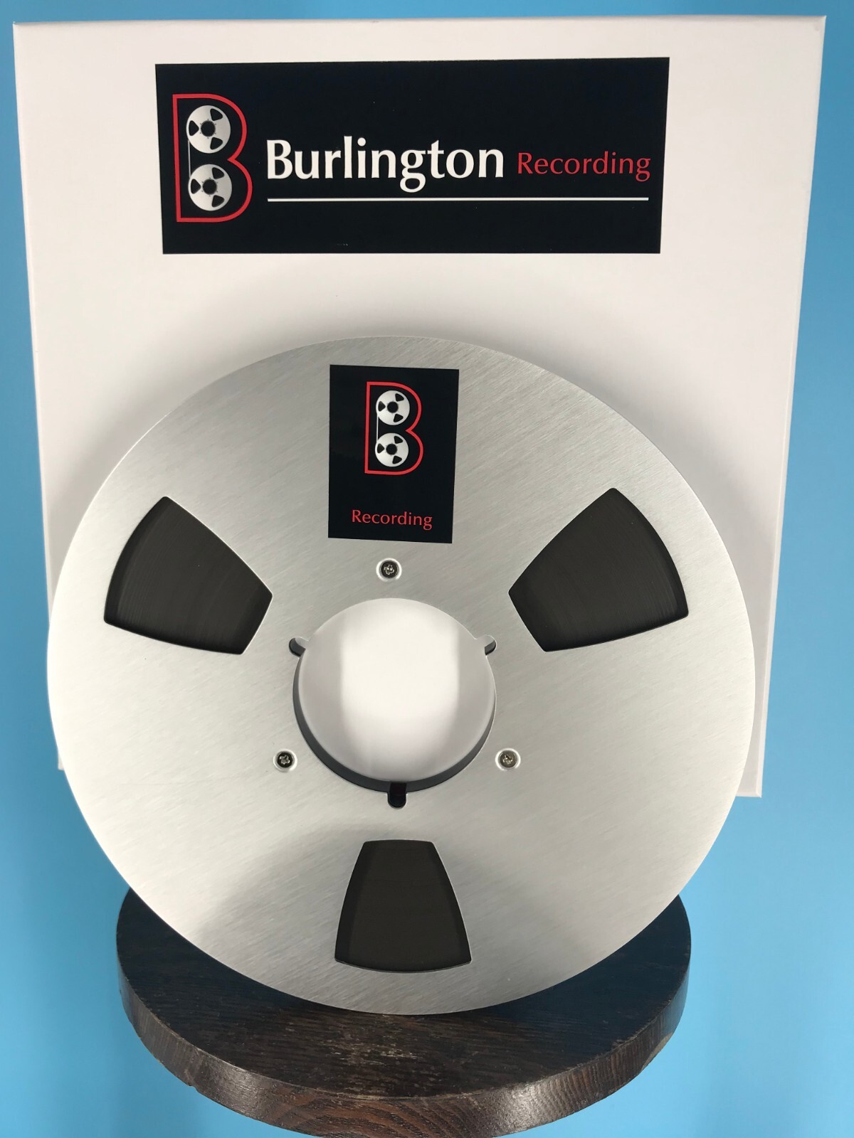 Burlington Recording 1/4" x2500' MASTER Reel To Reel Tape 10.5"Metal Reel 1.5Mil