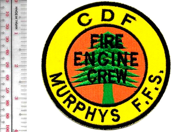 Hot Shot Wildland Fire Crew CDF California Murphys Forest Fire Station NO TARIFF