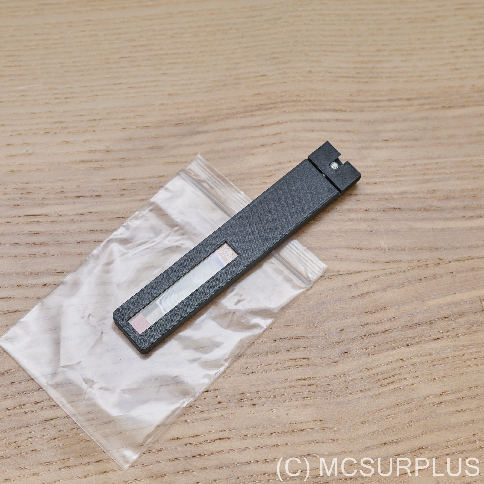Olympus microscope compatible quartz wedge, delamination, install in U-TAD