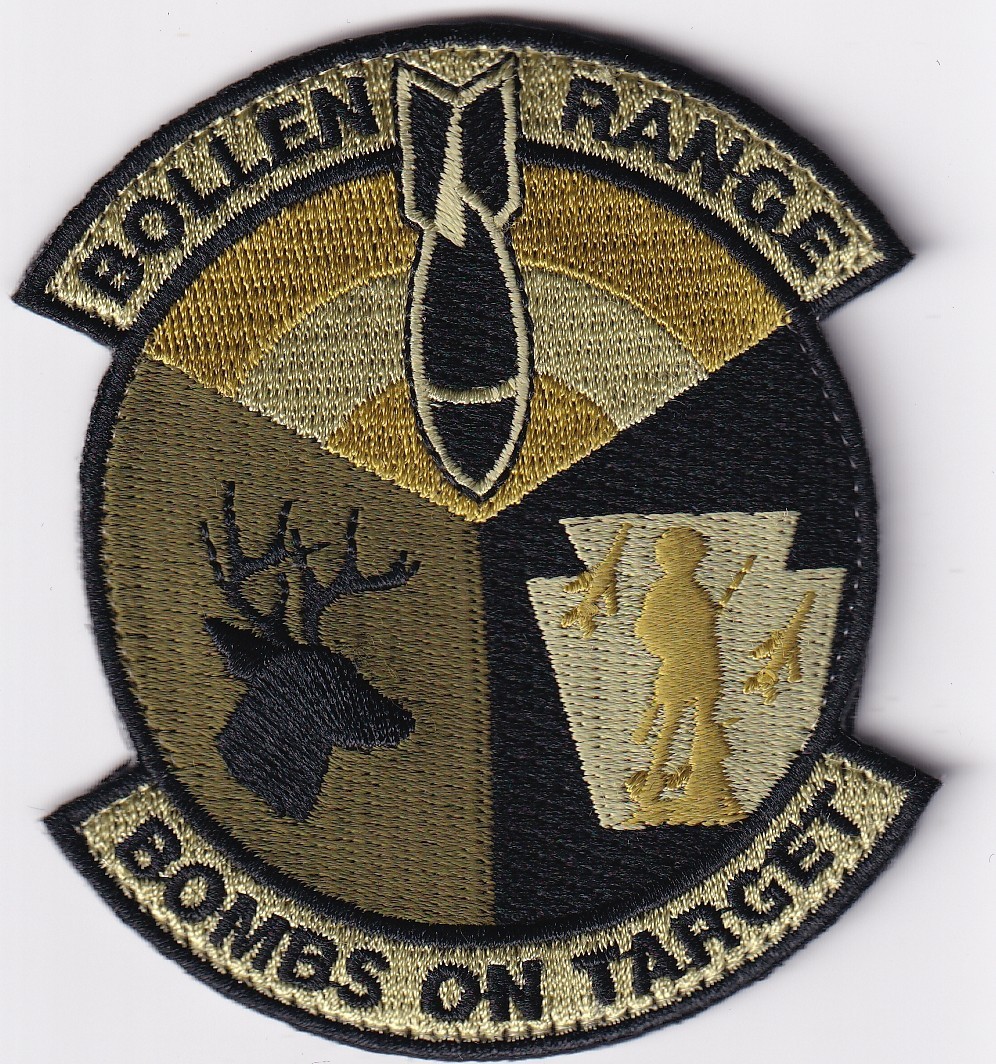 Bollen Range Bombs on Target Pennsylvania Air National Guard patch USAF