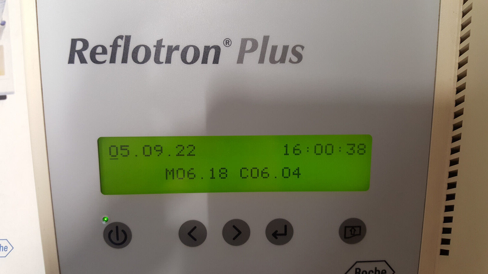 ROCHE Diagnostics Reflotron Plus Hematology Analyzer - S/N 506855