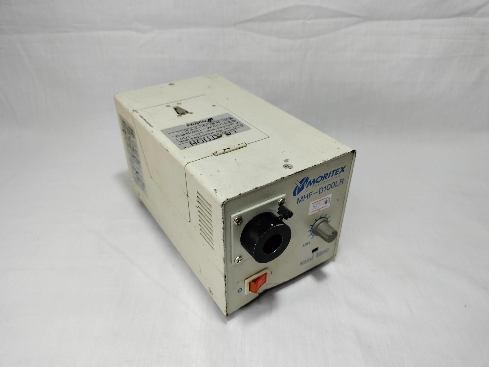 Moritex MHF-D100LR MHFD100LR Fiber Optic Light Source Controller AC100V 50/60Hz