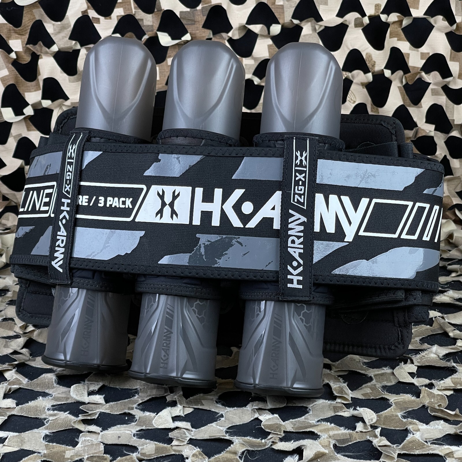 NEW HK Army Zero-GX 3+2+4 Paintball Harness - Smoke