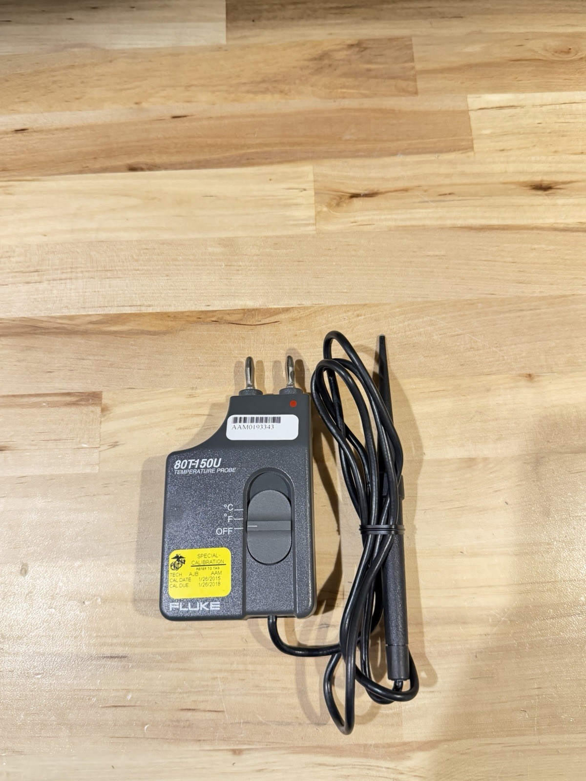 FLUKE 80T-150UA TEMPERATURE PROBE (TESTED) SHIPS FAST