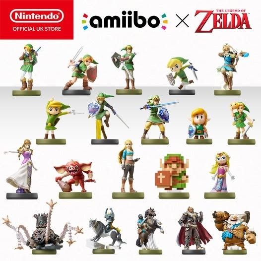 Nintendo Legend of Zelda amiibo - Breath of the Wild, Skyward, Twilight, etc.