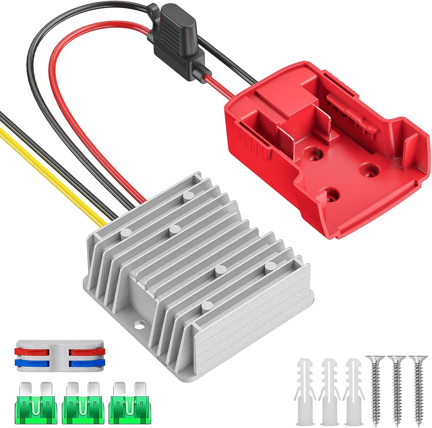 18V to 12V Step Down Converter Compatible with Milwaukee Battery 1-PACK