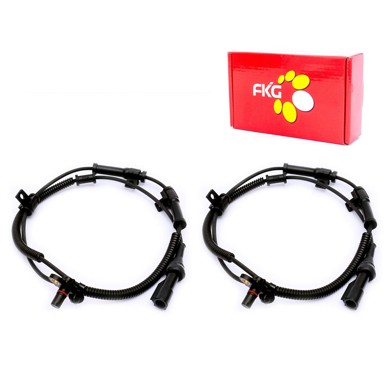 FKG ABS Wheel Speed Sensor Front Left and Right ALS505 for 2005-2010 Ford F-2...