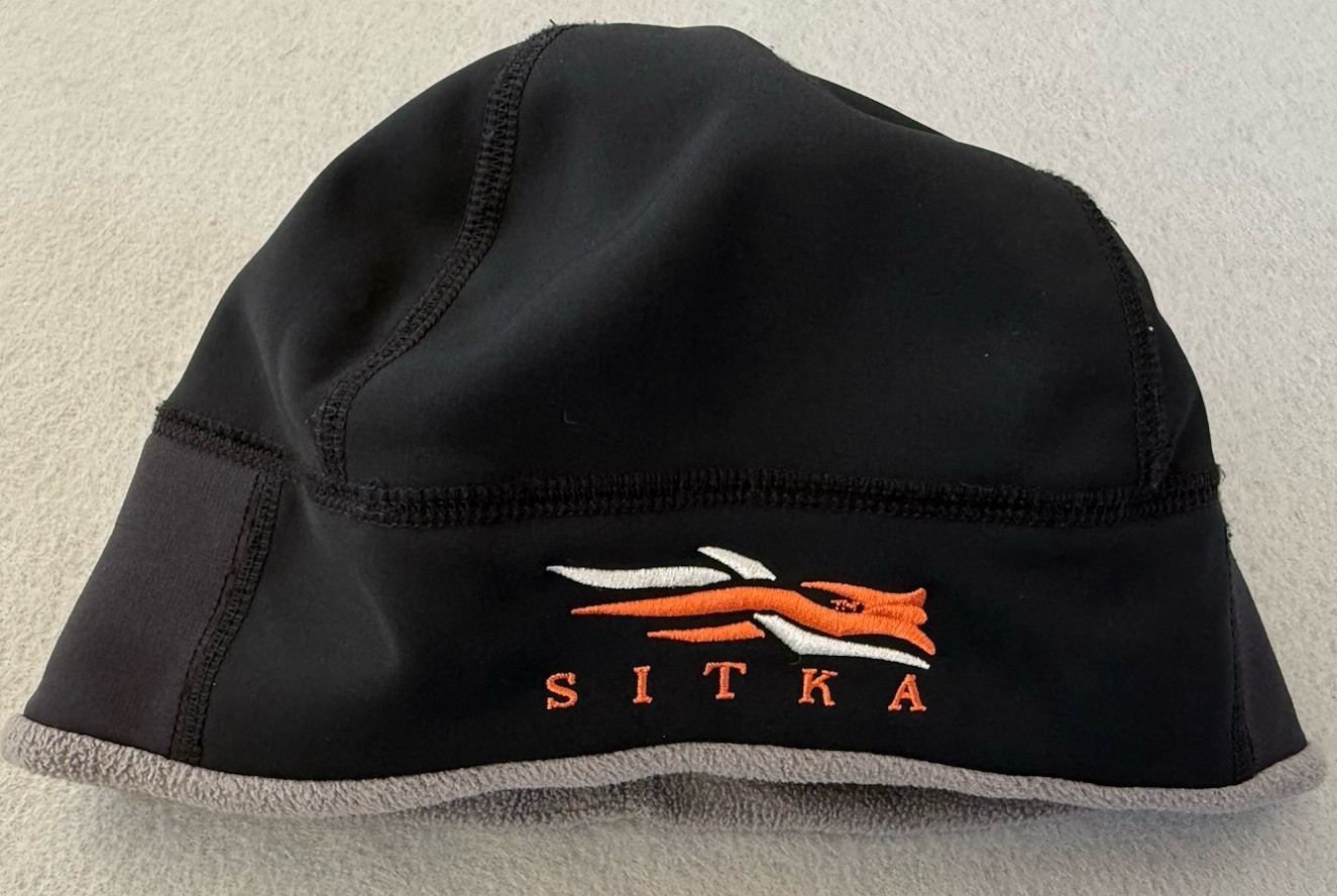 Sitka Gear Jetstream Windstopper Black Beanie