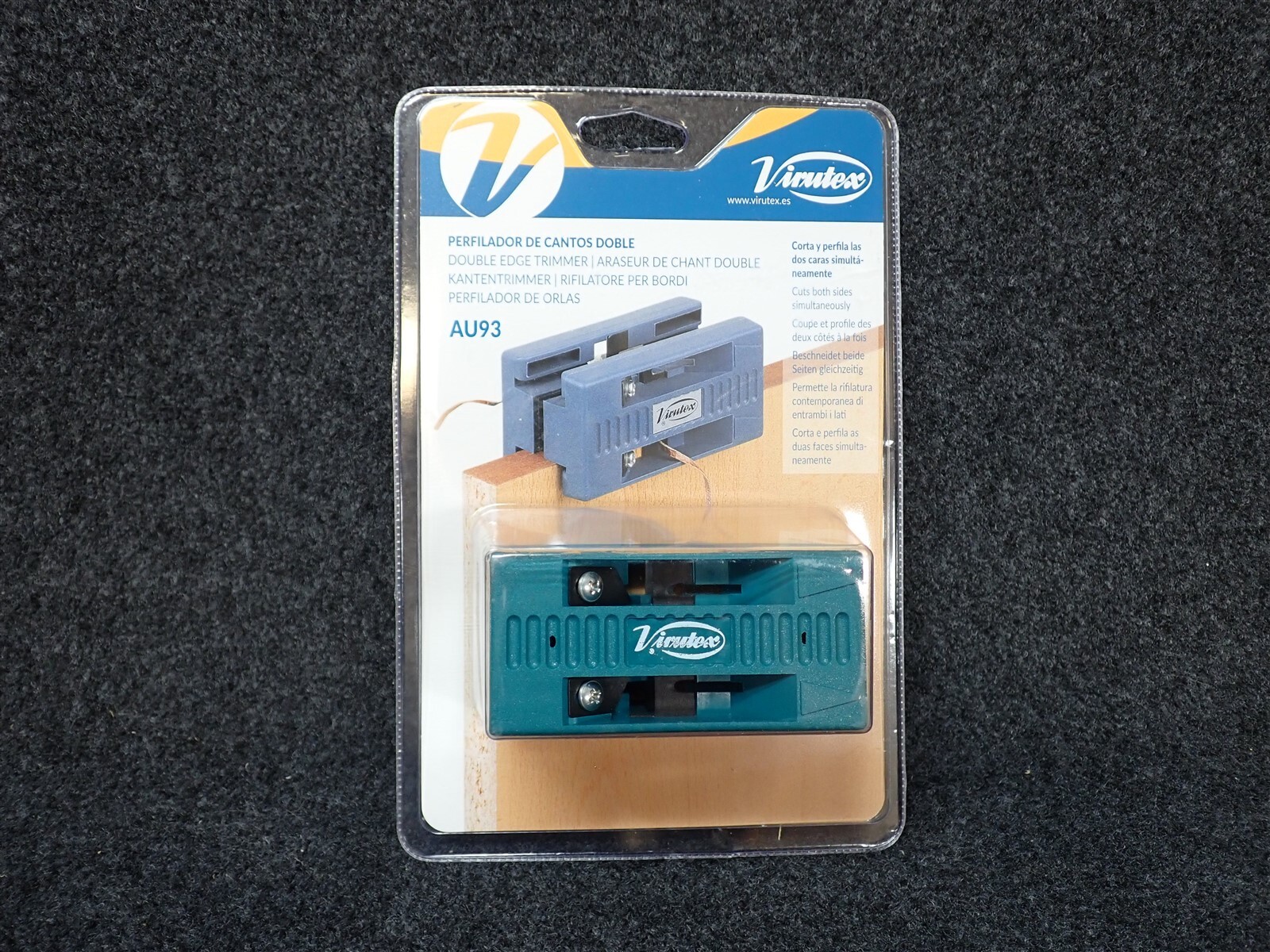 NEW Virutex AU93 Double Edge Trimmer Manual Scraper (EC9)