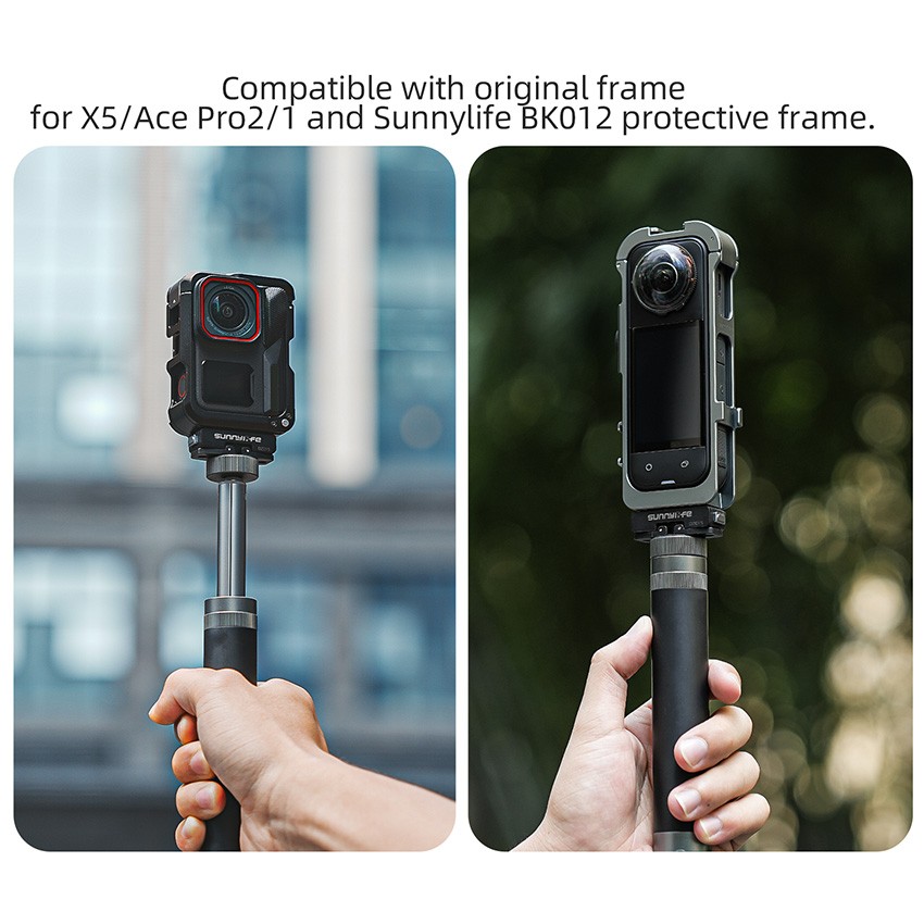 For Insta360 X5/Ace/Ace Pro2/1 Camera Magnetic Quick-Release Adapter Accessories