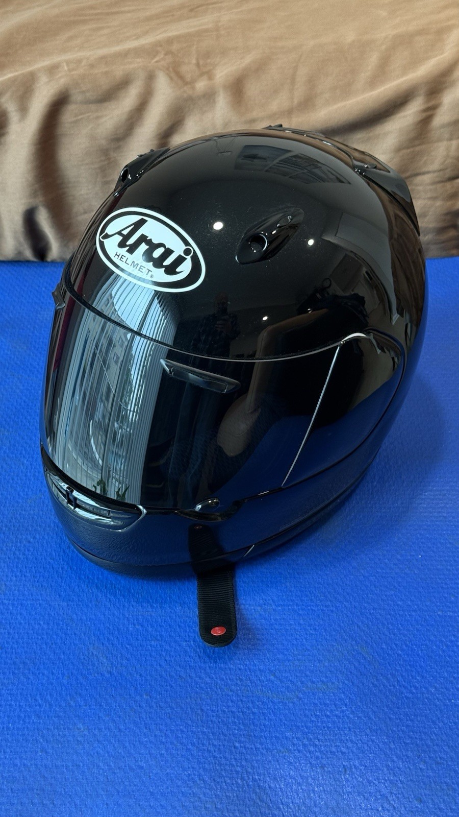 Arai Quantum/f Motorcycle Helmet size XS, Black