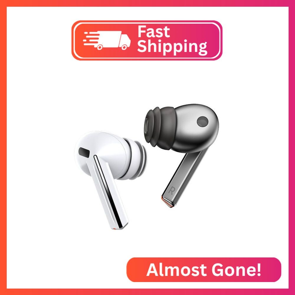 Premium Multi-Flange Eartips for Galaxy Buds3 Pro/Galaxy Buds4 Pro (Black, Large