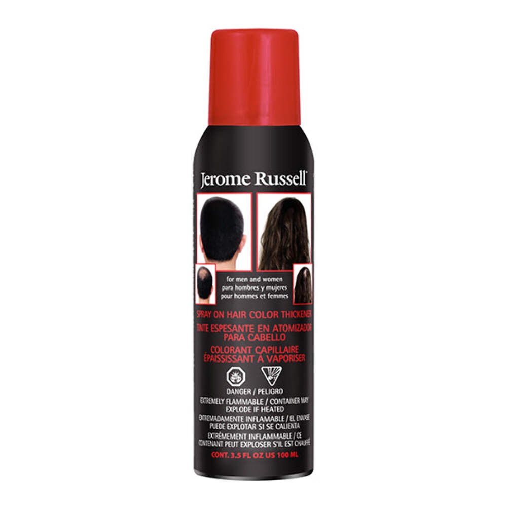 Jerome Russell Spray On Hair Color Thickener 3.5 oz-Choose Yours