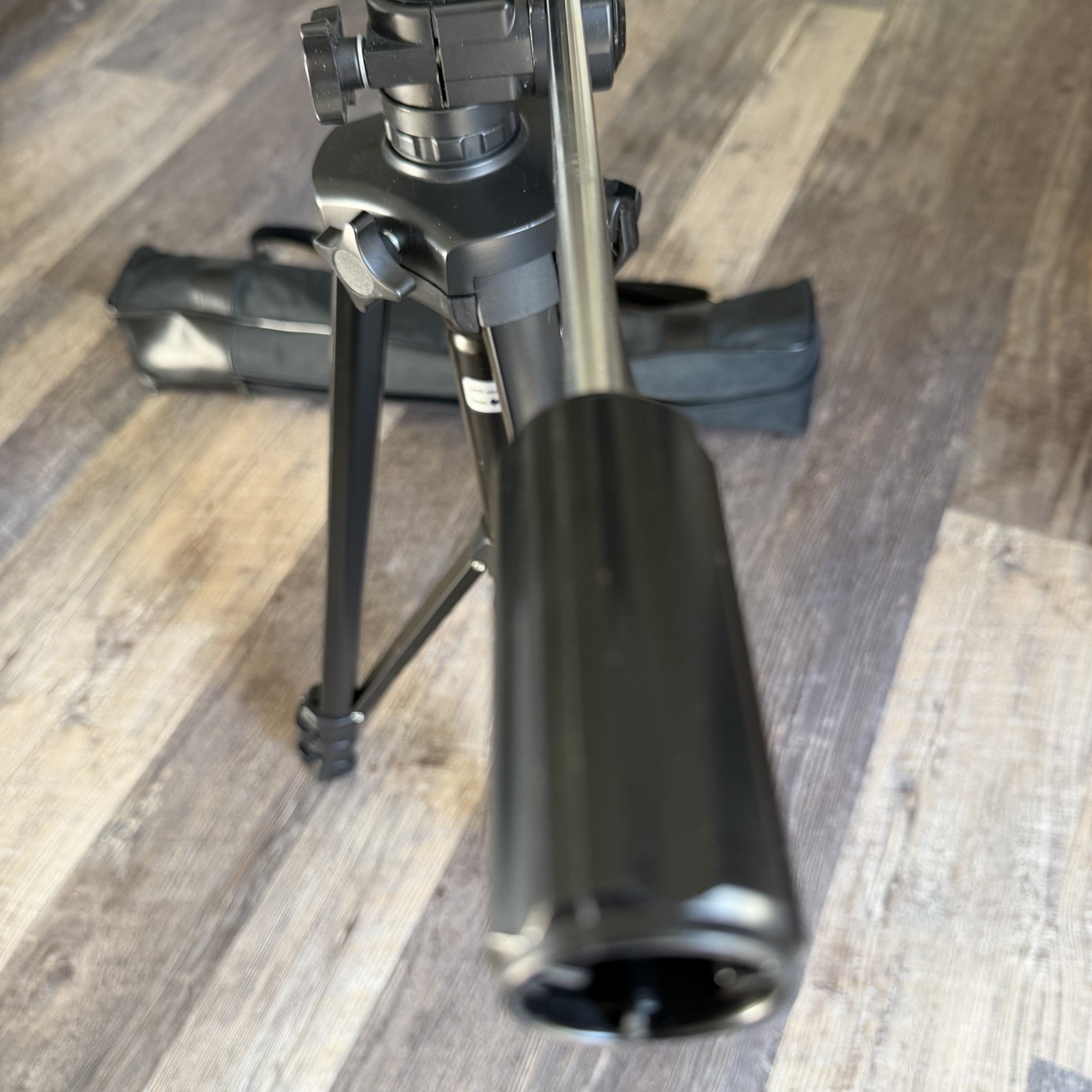 Sears Professional Camera Tripod 469 84044 Black Great Shape!
