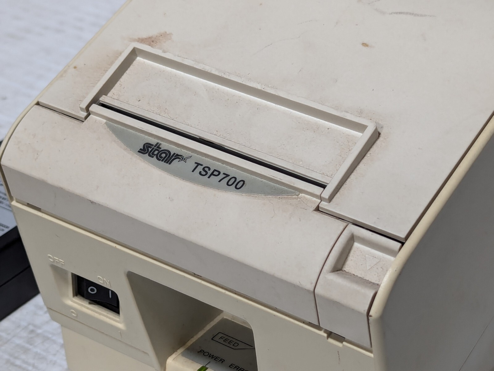 Star TSP700 High Speed Thermal Printer, PS60A Adapter, Receipt, POS, White